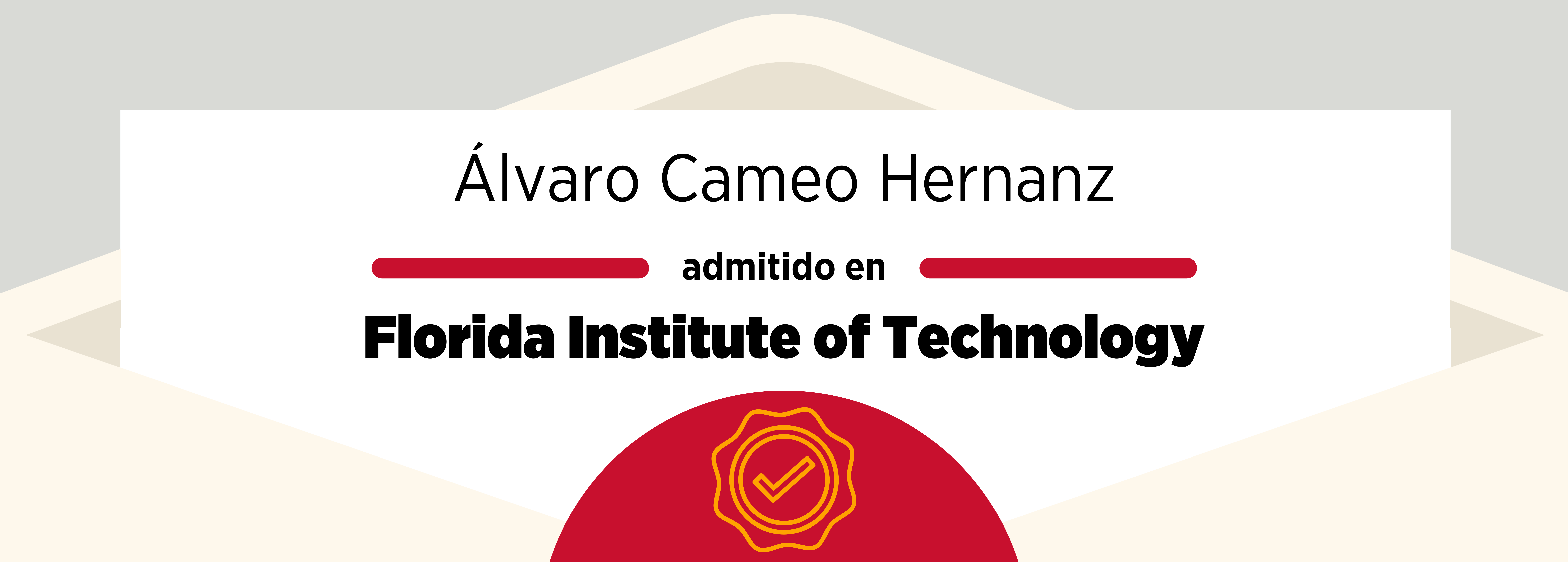 Admissions 2022: Álvaro Cameo Hernanz and Florida Institute of Technology