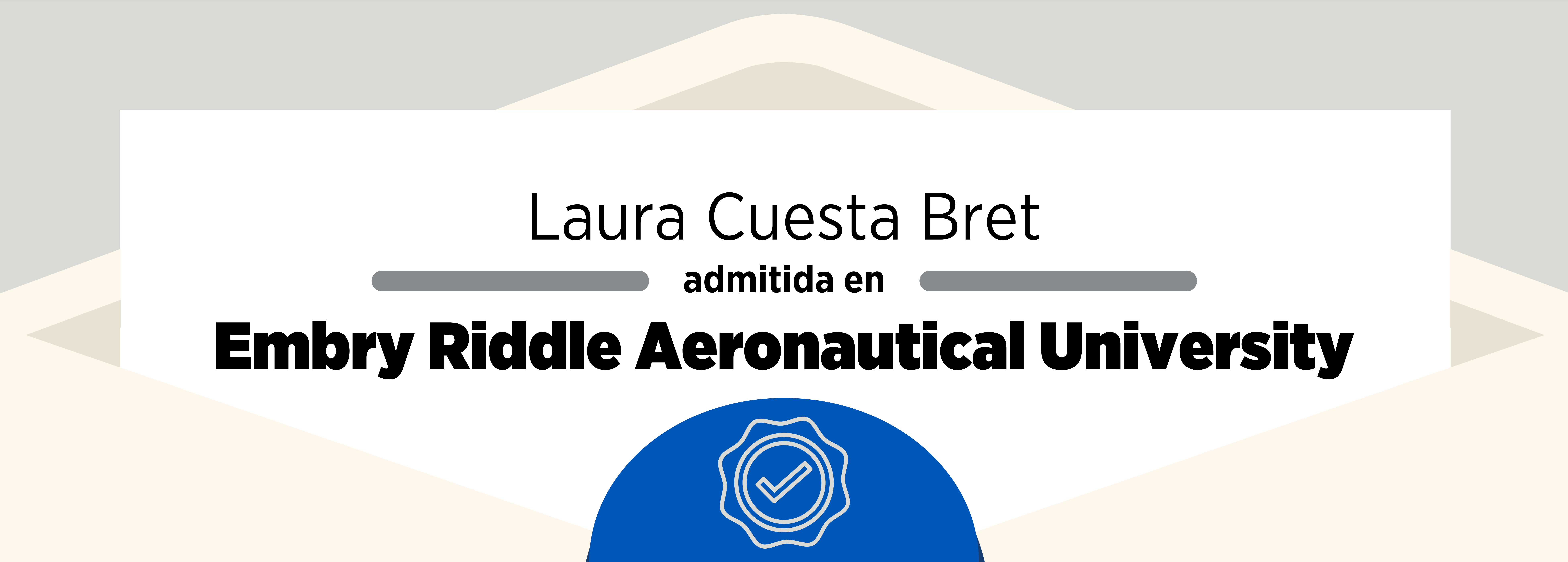 Admissions 2023: Laura Cuesta Bret and Embry Riddle Aeronautical University
