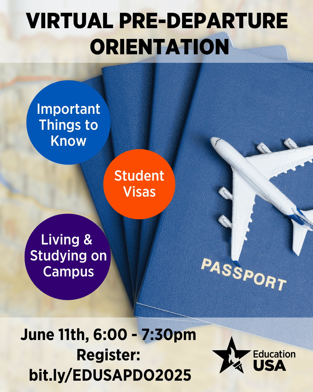 Virtual Pre-Departure Orientation for 2025-2026