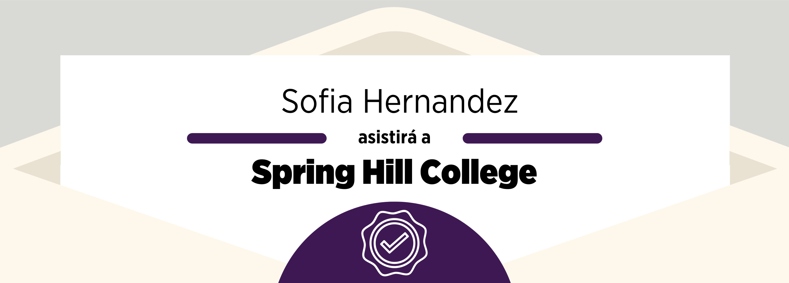 Admissions 2025: Sofia Hernandez and Spring Hill College