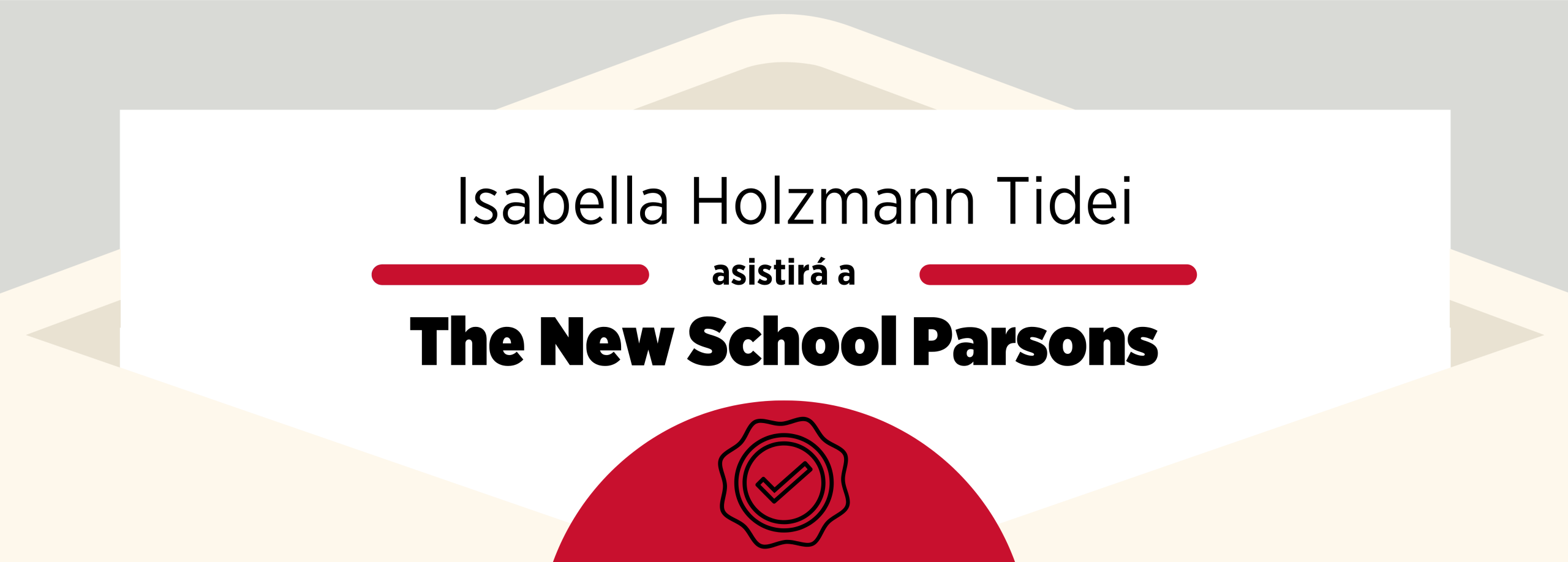 Admissions 2025: Isabella Holzmann and The New School, Parsons